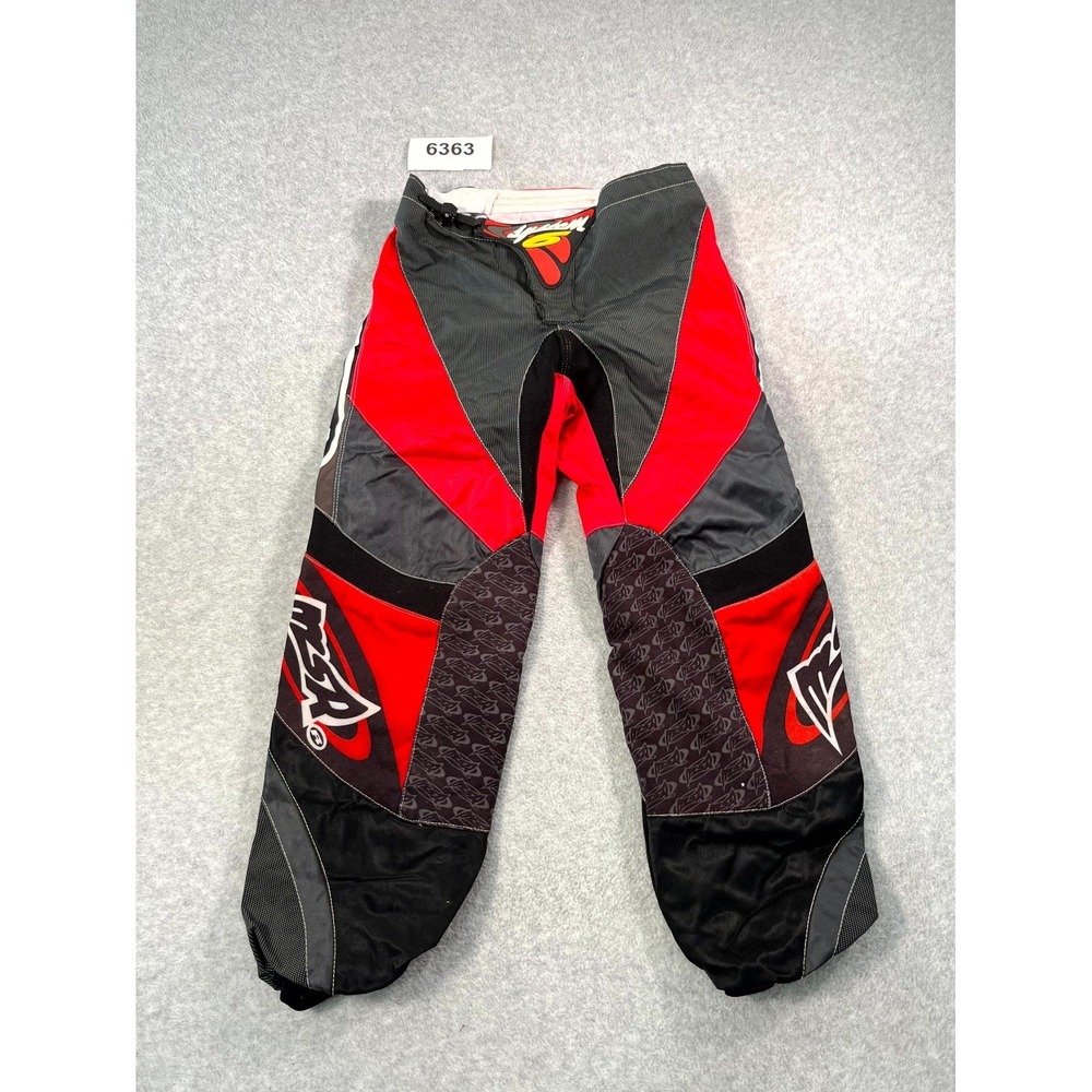 MSR Motocross Riding Pants Mens 30 Multicolor Nylon System 6 Racing Gear